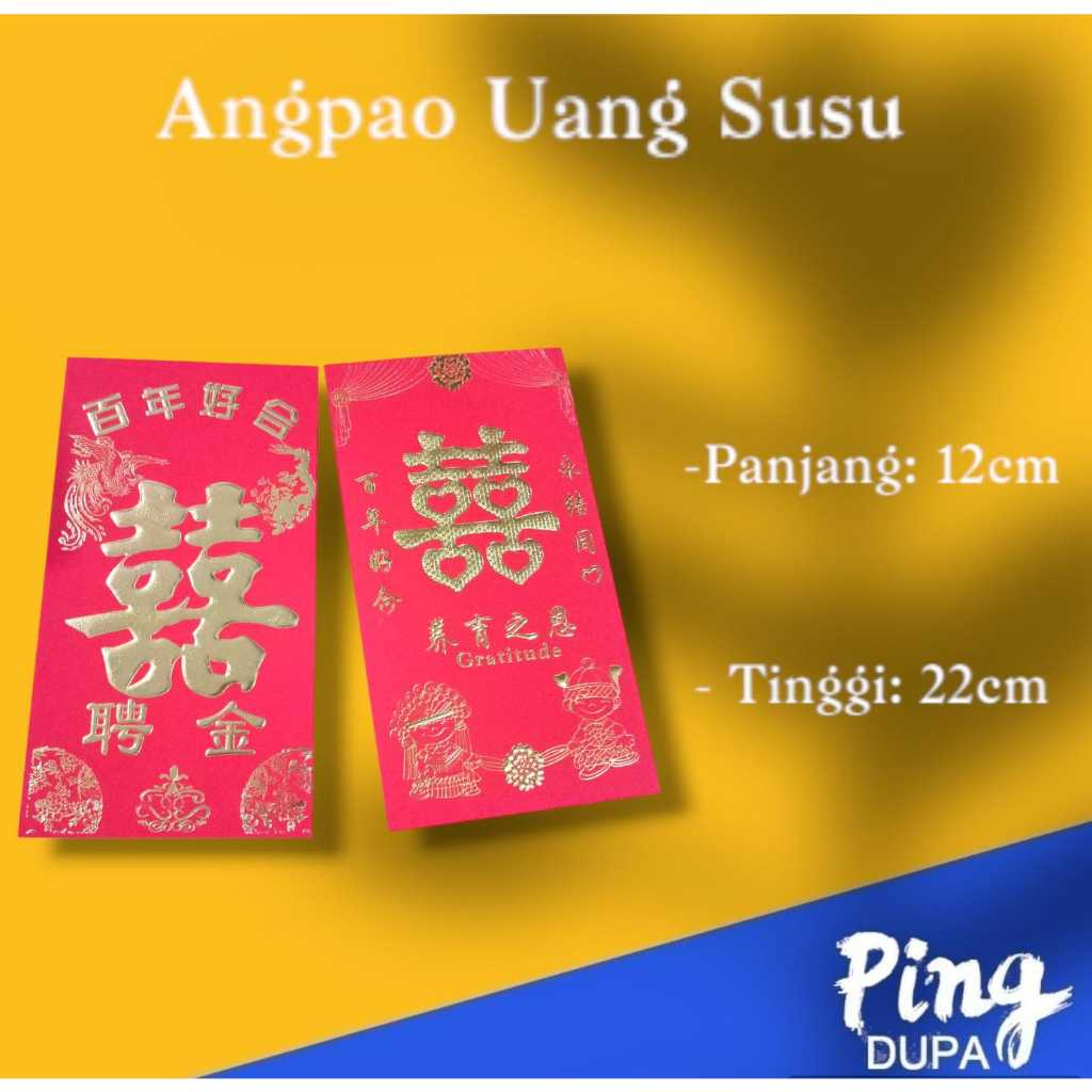 

Kertas Angpau Uang Susu Jumbo Isi 6 Lembar