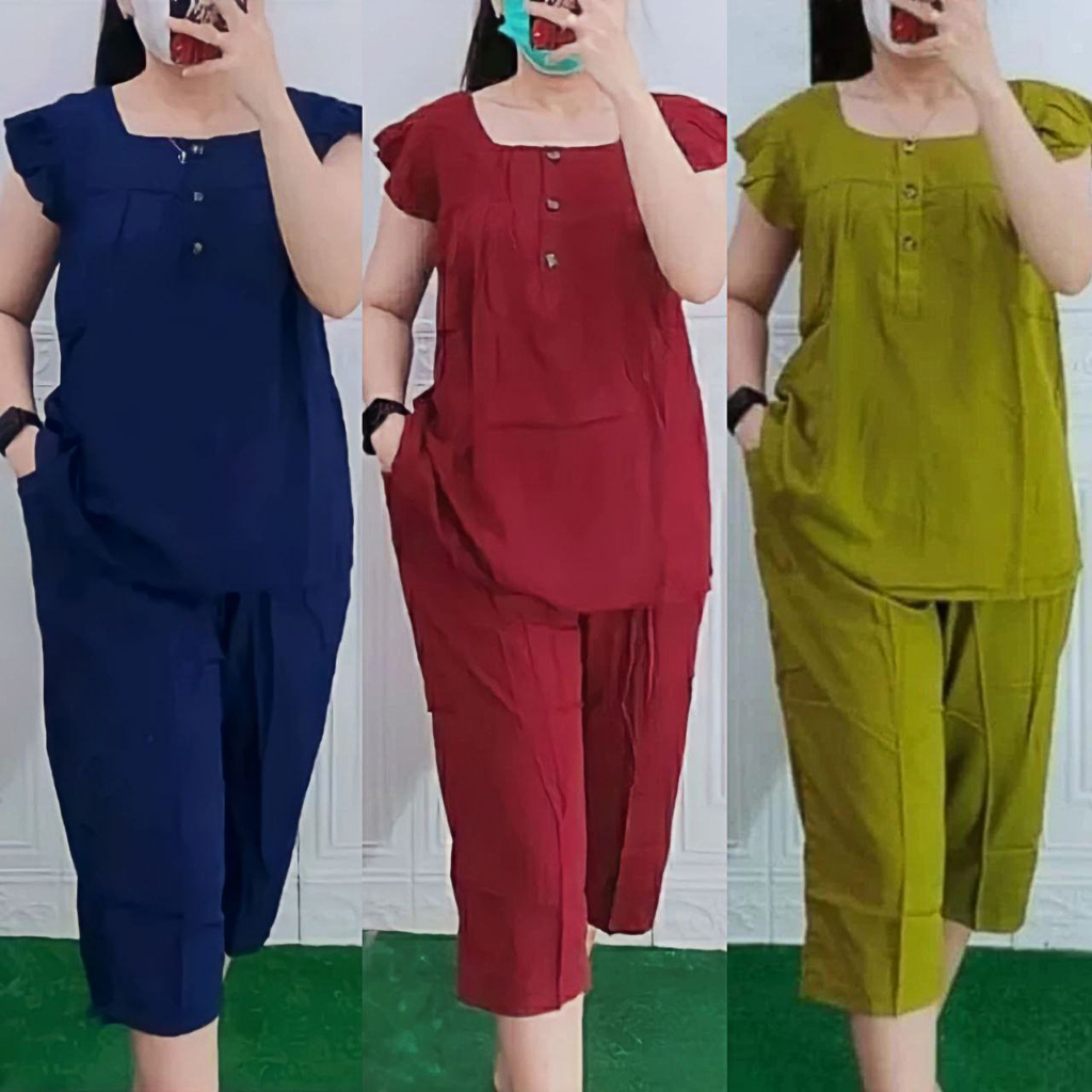 PROMO TERLARIS SETELAN ANDIPROMO TERLARIS SETELAN ANDIN SET BAJU SET STELAN KEKINIAN BAHAN RAYON