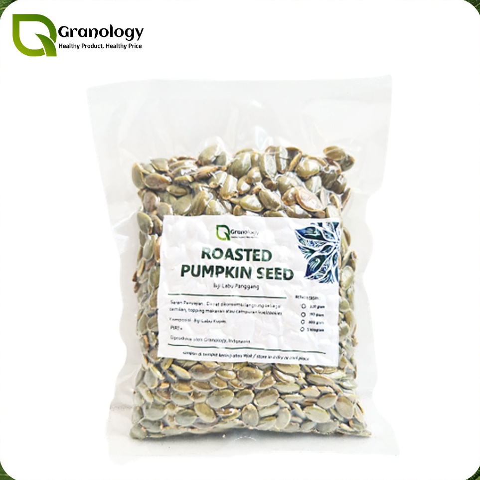 

KODE J7N Roasted Pumpkin Seed Biji Labu Oven 25 Gram by Granology