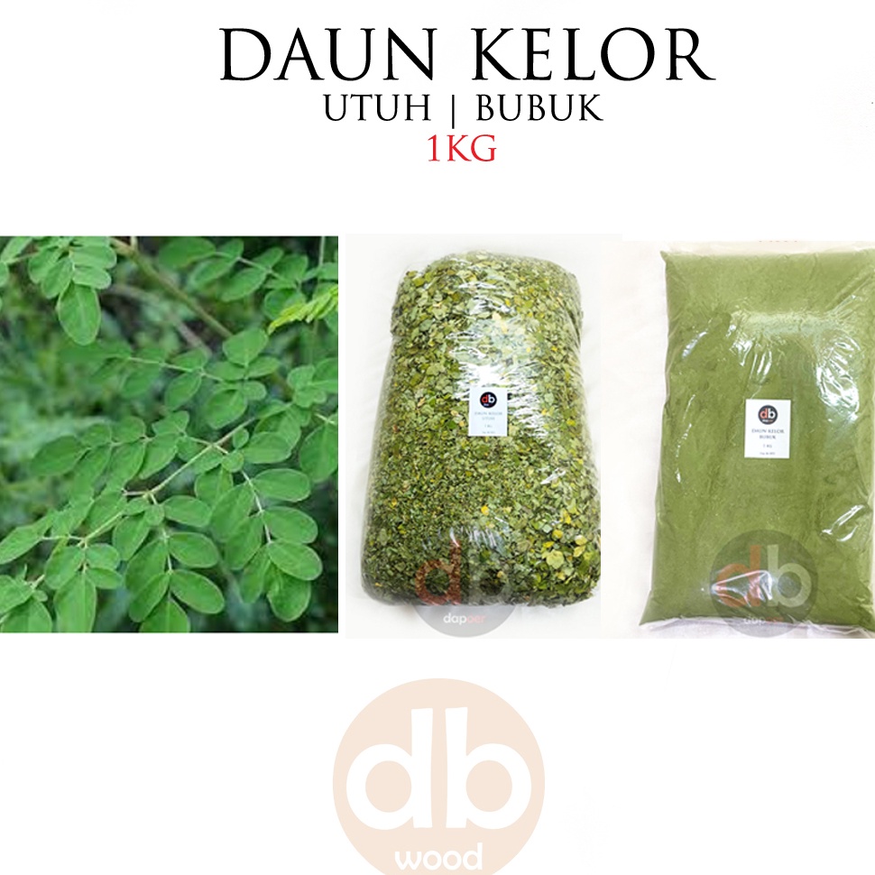 

KODE M74D Daun Kelor Utuh Kering 1kg Grade A