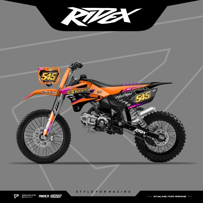 decal bebek modif grastrack GTX body YZ 85