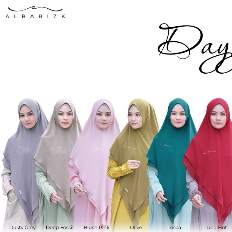 KHIMAR DAYYA NEW Rhinestone by Albarizk | Khimar Antem Albarizk