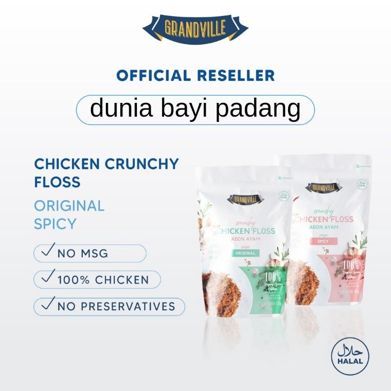 

KODE A5H Grandville Abon Ayam 1 gr Abon Ayam Grandville 1 gr