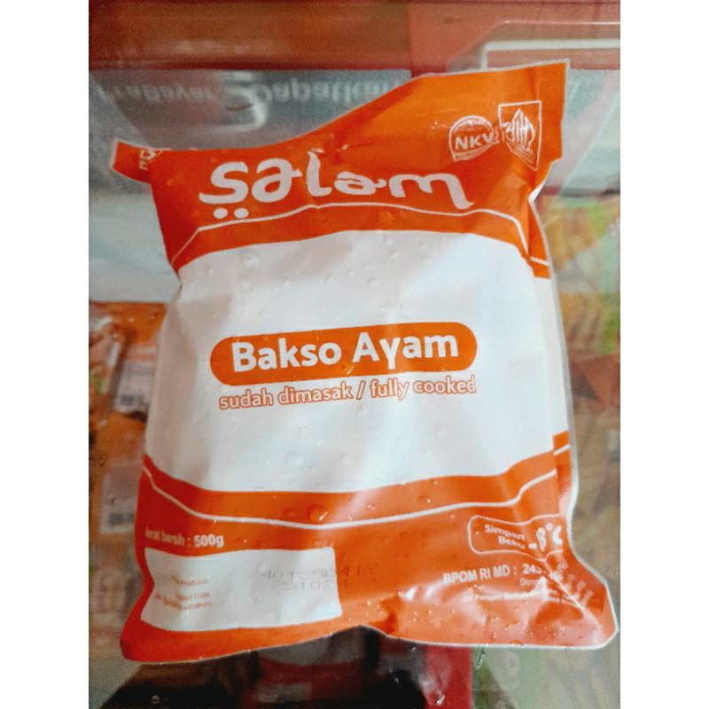 

Bakso Salam Pentol Ayam Sapi 500 gr