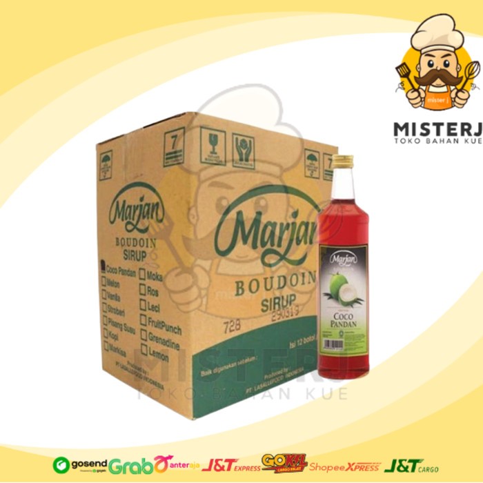 Sirup Marjan | All Varian Rasa | 1 Dus | 1 Karton | 12 Pcs | Tidak Bisa Mix Rasa