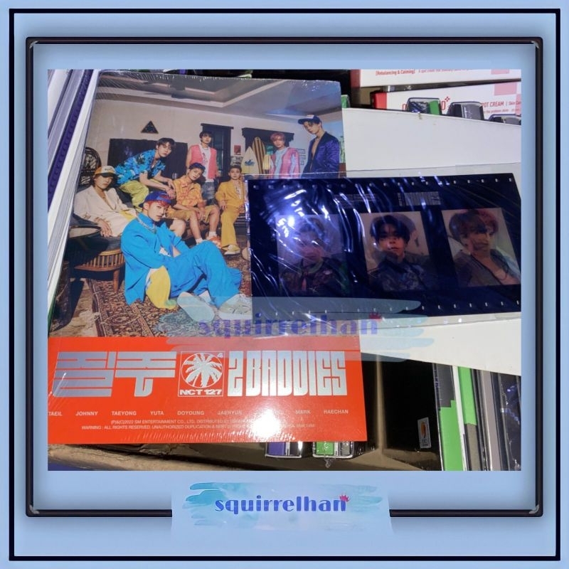 [READY STOCK] ALBUM NCT 127 2 BADDIES JILJU ALBUM PHOTOBOOK SEALED SM STORE POB SM GLOBAL murah pre 