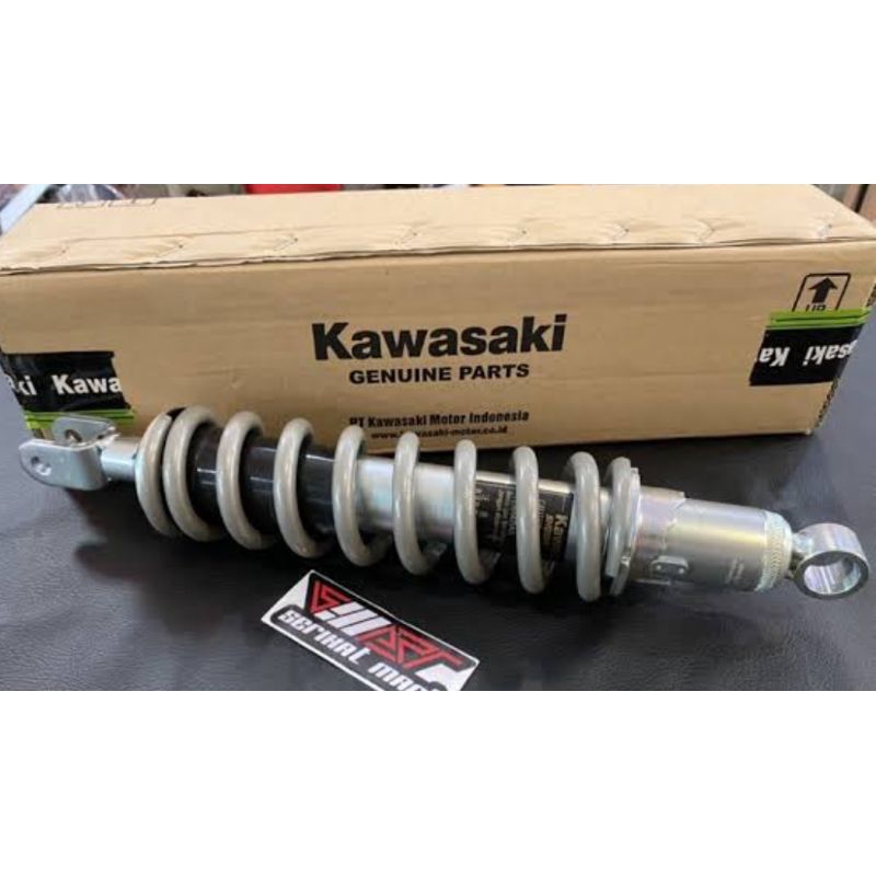 MONO SOK SHOCK BELAKANG SILVER GOLD KLX 150 DTRACKER 150 ORIGINAL