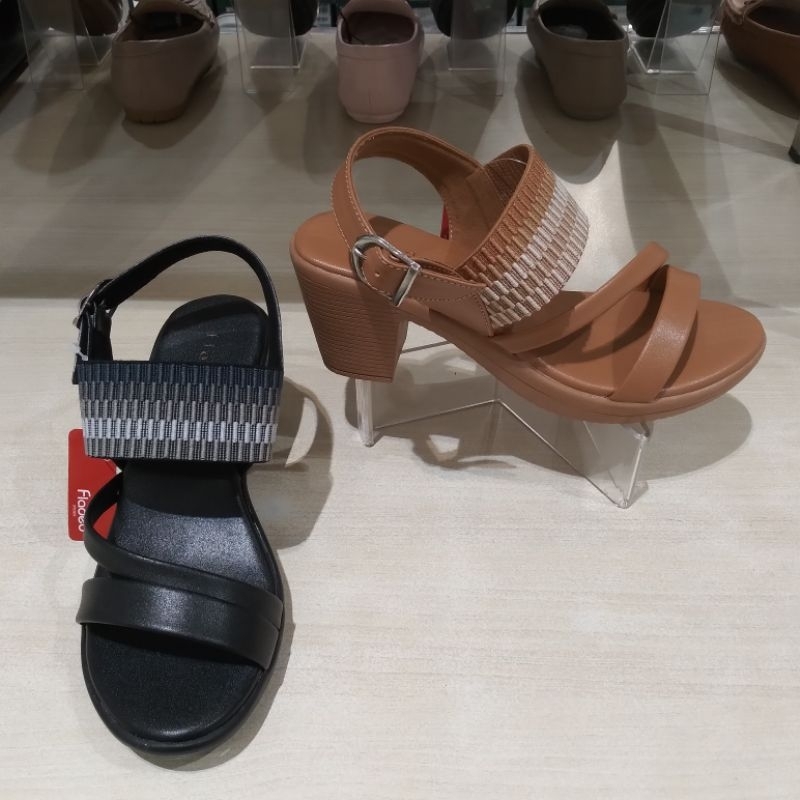 FLADEO PROMO SANDAL TALI HEELS HAK 7CM WANITA COMFORT & ORI SIZE 36-40
