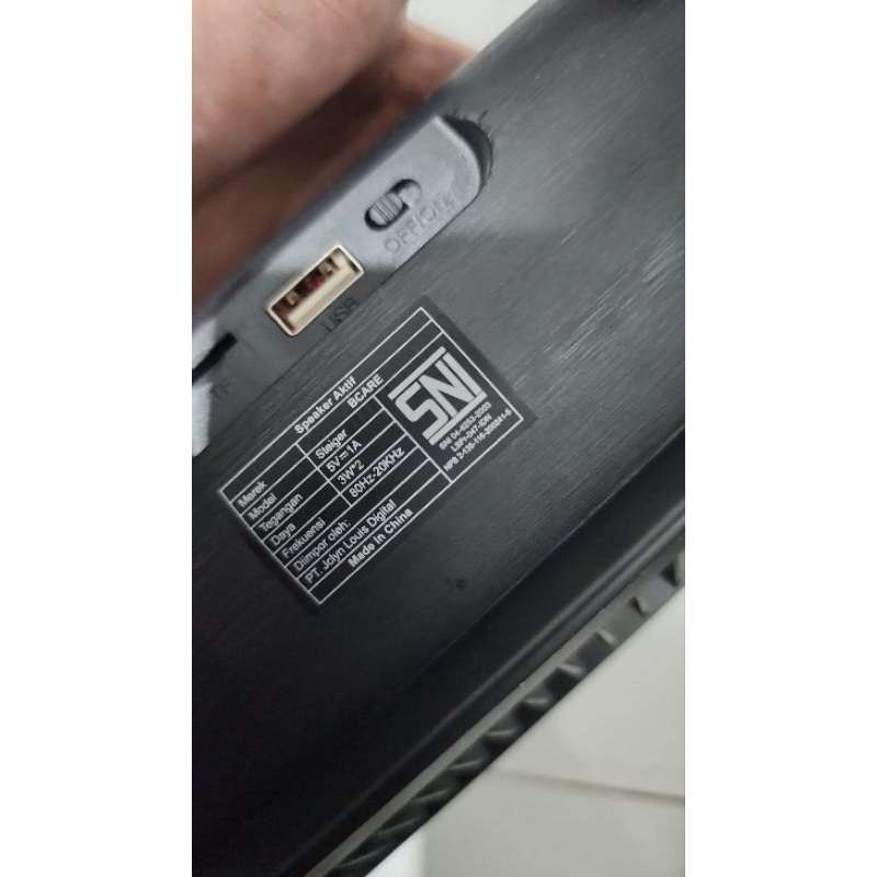 Speaker Soundbar BT Merk Bcare