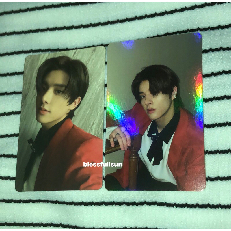 PC Jake D:D Scylla Set | Pair Photocard Dimension Dilemma Selca Konsep Holo Jas Merah Jasmer