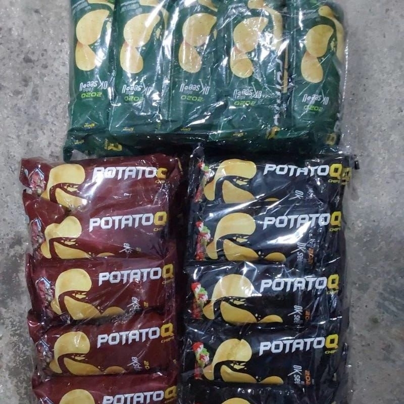 

[PROMO ] Potato Q chip 1 Renteng isi 10 pcs