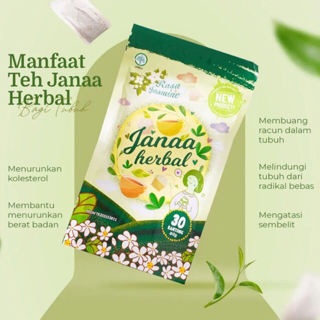 

TEH JANAA HERBAL BPOM (NEW PACKAGING)