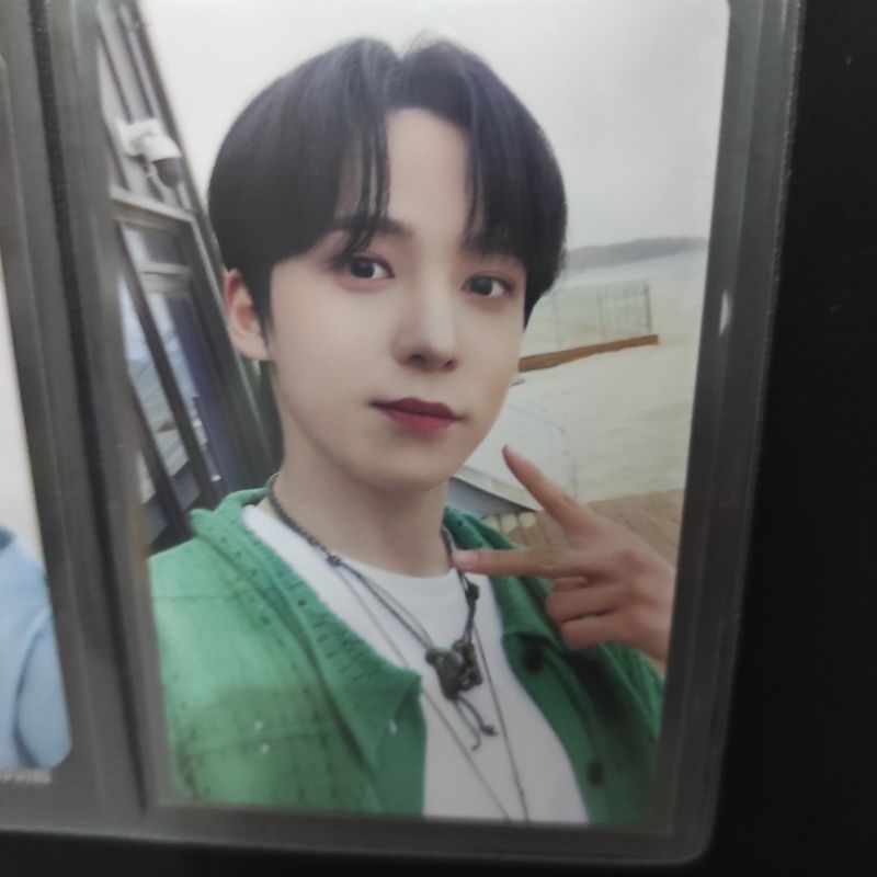 pc photocard ateez yunho summer photobook 2023