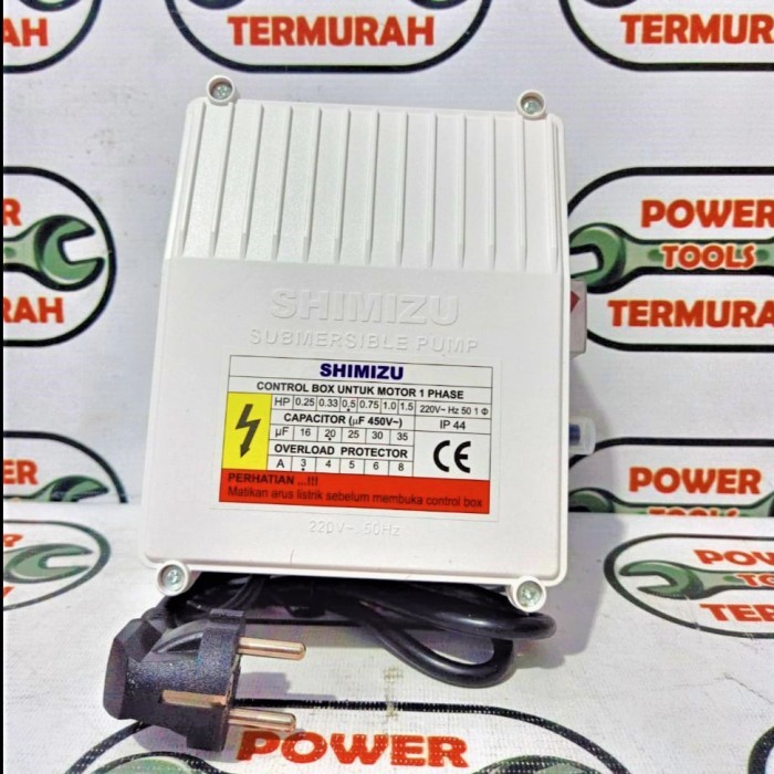 Control Box SHIMIZU SPG-07 238K 0.5 HP Submersible Pompa Celup 2" 1/2