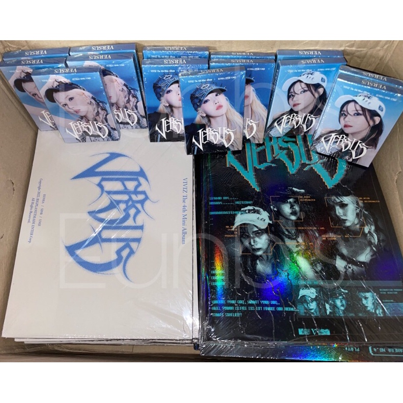 READY SEALED ALBUM VIVIZ PHOTOBOOK PLVE FAKE FATE EUNHA SINB UMJI w W1M3