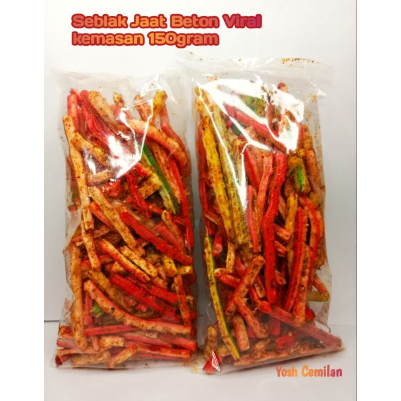 

Seblak Jaat Beton Viral 150gram Extra Pedas Daun Jeru