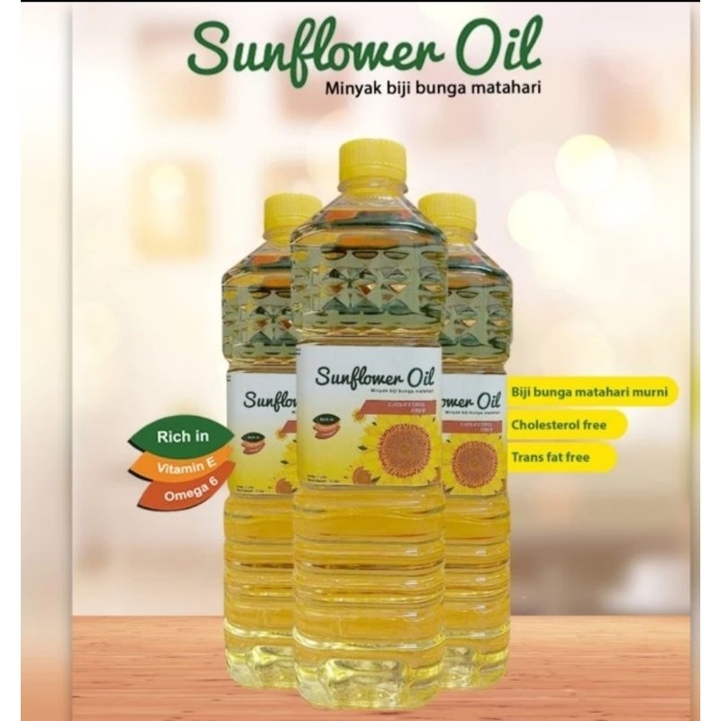 

Sunflower oil - minyak biji bunga matahari 1liter