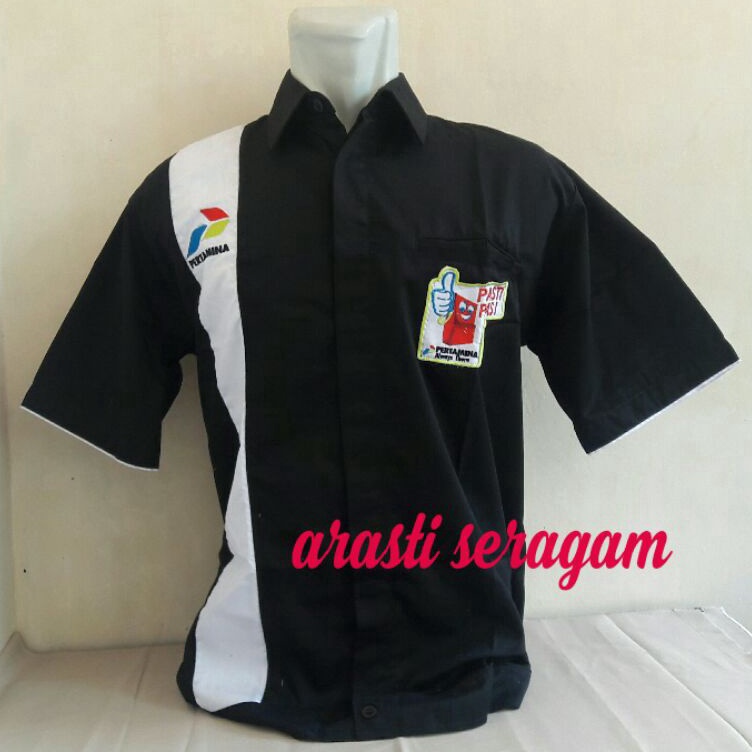 ART Y22A Seragam Pengawas SPBU Pertamina  Baju dan Celana