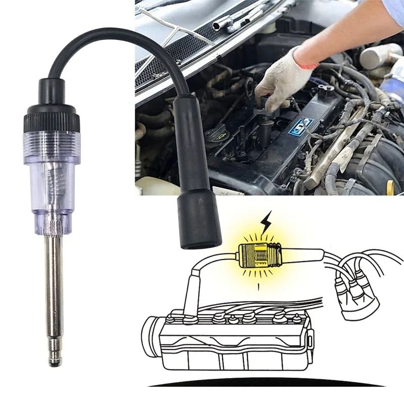 ignition spark plug tester alat cek test pengapian busi mobil universal tester sistem pengapian keli