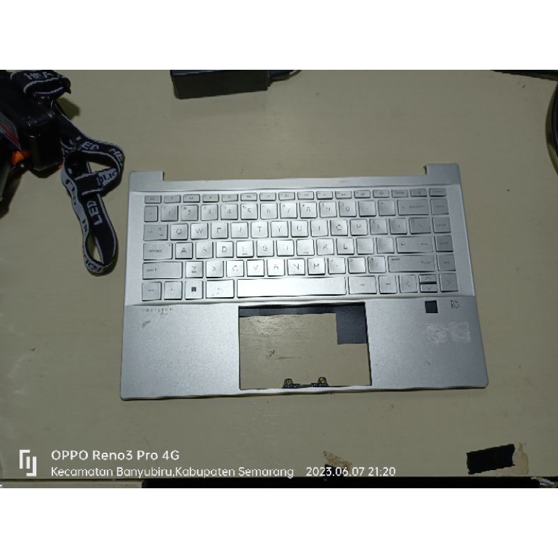 Frame + Keyboard HP Pavilion 14-DV TPN-Q244 ORIGINAL CABUTAN NORMAL