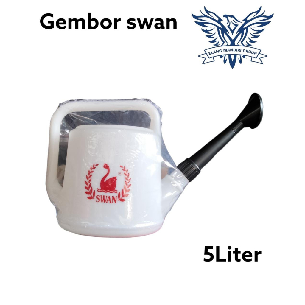 Gembor Swan Putih 5 Liter Emrat Alat Penyiram Tanaman Peralatan Berkebun Golden Agin Claris