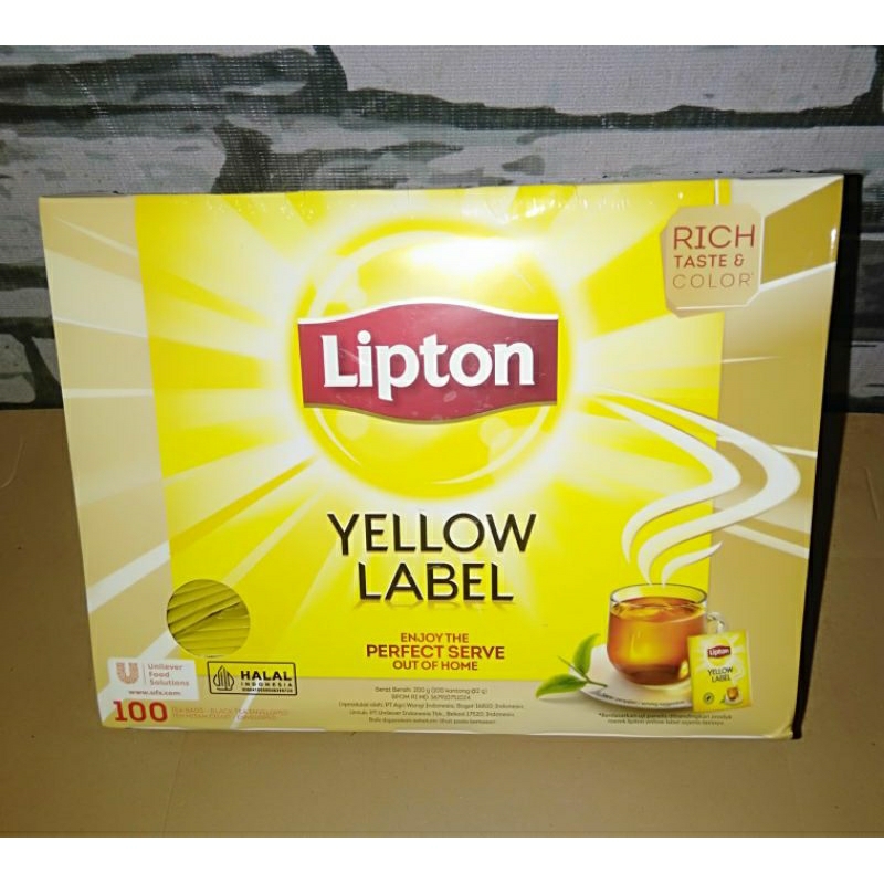 

Lipton yellow label