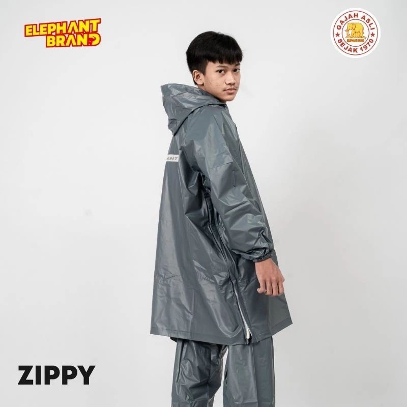 Jas Hujan Ponco Celana Zippy Elephant Brand