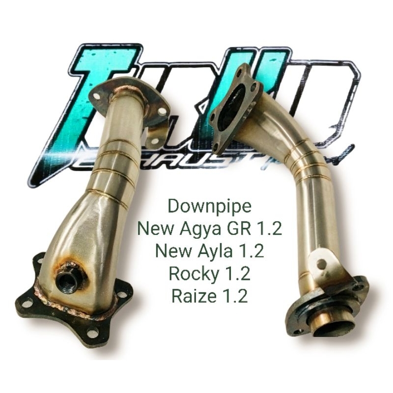 Downpipe Agya 1.2  Knalpot Mobil Racing Downpip knalpot mobil