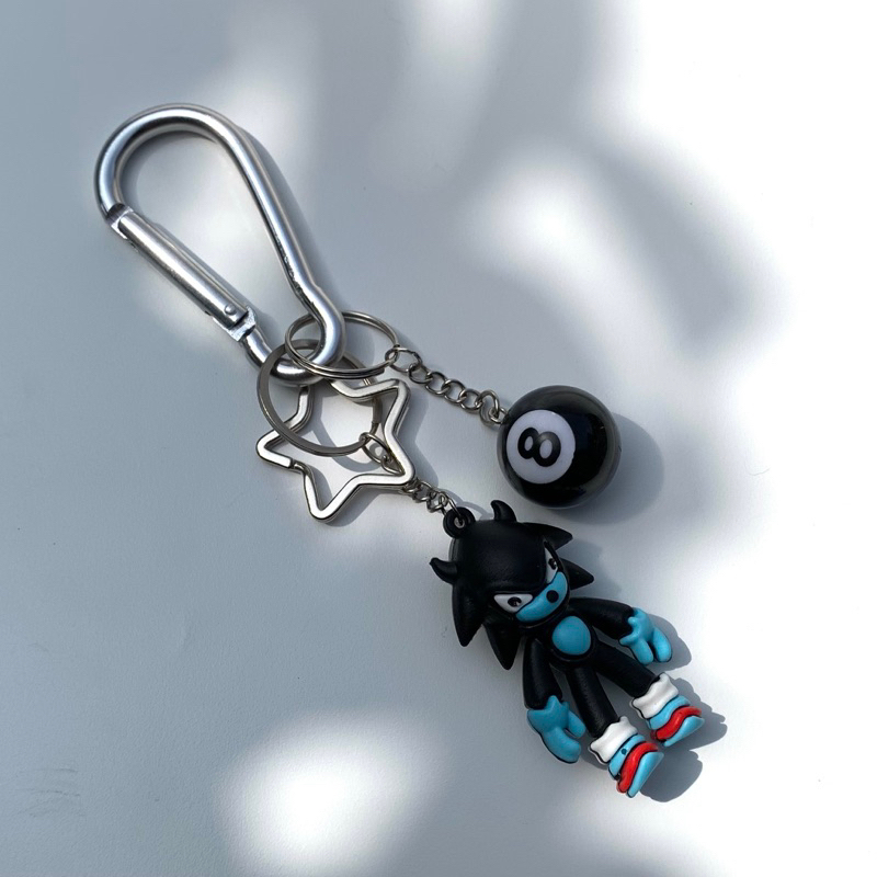 "SONIC BALL" carabiner keychain | gantungan kunci | keychain | aksesoris