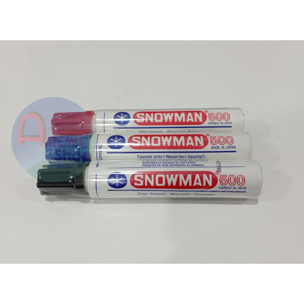 

Spidol Permanen SNOWMAN Jumbo 500 / Permanent Marker SNOWMAN Jumbo 500