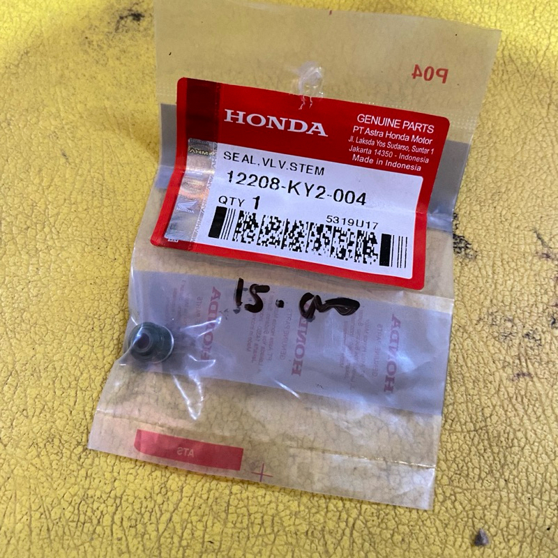 seal klep Honda Astrea grand prima star win Supra original AHM