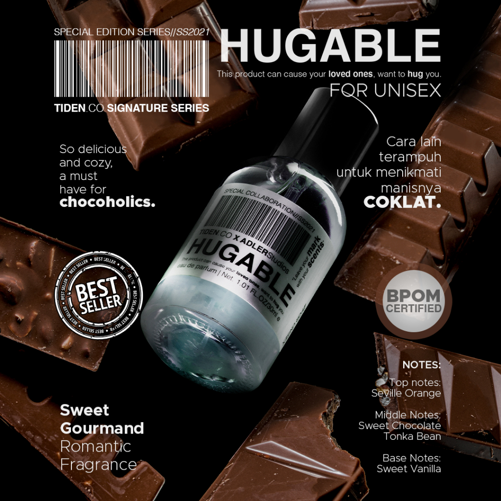 SPECIAL COLLABORATION | TIDEN.CO X ADLERStudios Perfume | HUGABLE | Parfum Unisex