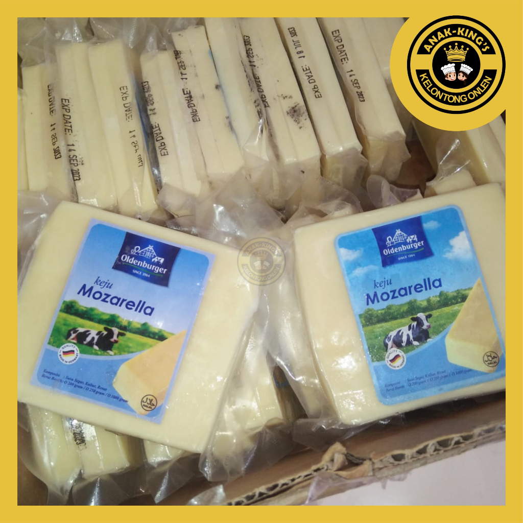 

KEJU MOZZARELLA / ORIGINAL / MOZARELLA / MOZARELA / MOZZARELA OLDENBURGER 250 GRAM MURAH 2021