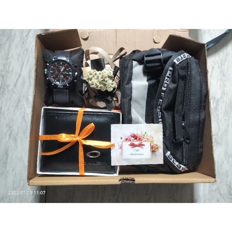 hampers cowok/kado ultah cowok