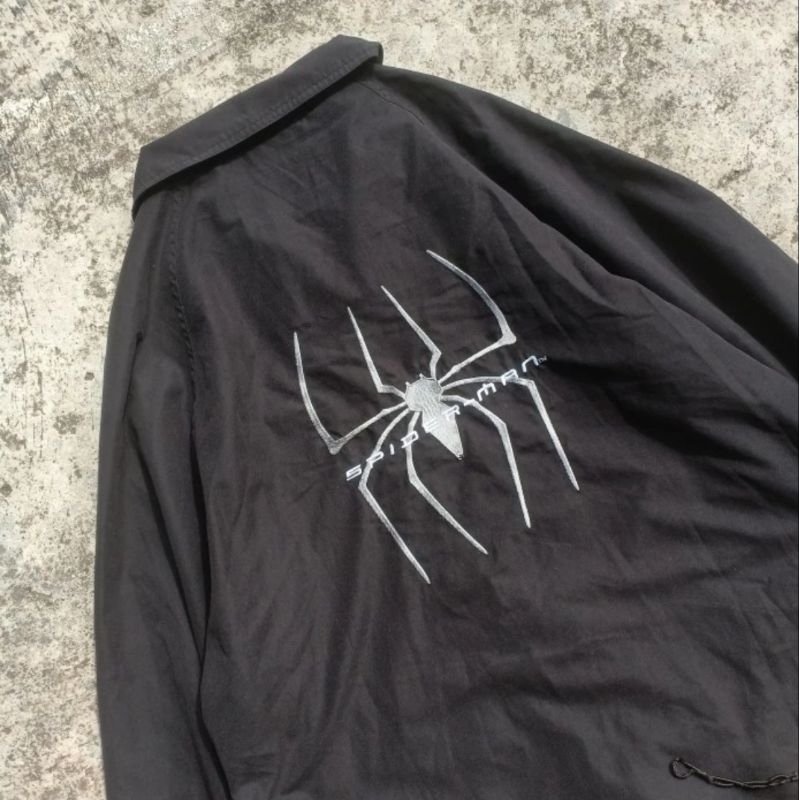 Jacket Vintage Y2K Spiderman The Movie 2002- Free Size Classic Marvel