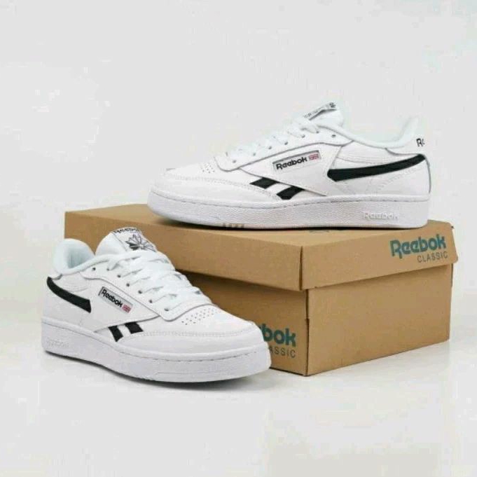 REEBOK CLUB C85 REVENGE WHITE BLACK