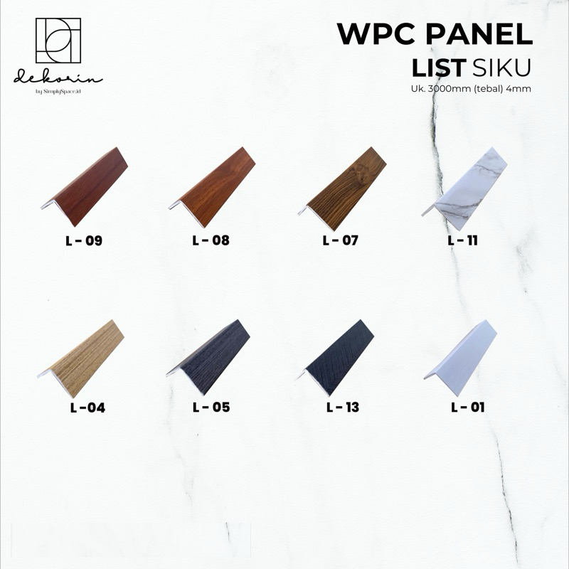 WPC LIST SIKU WALL PANEL