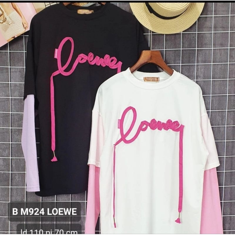 Atasan Kaos M924 Loewe Santai Polos