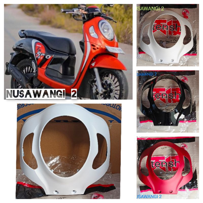 Panel Tameng Depan Scoopy F1 New 2021-2023