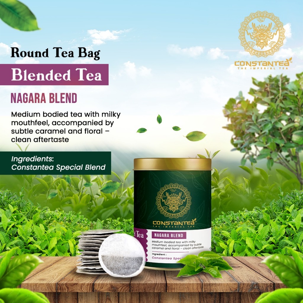 

CONSTANTEA NAGARA BLEND - Round Tea Bags