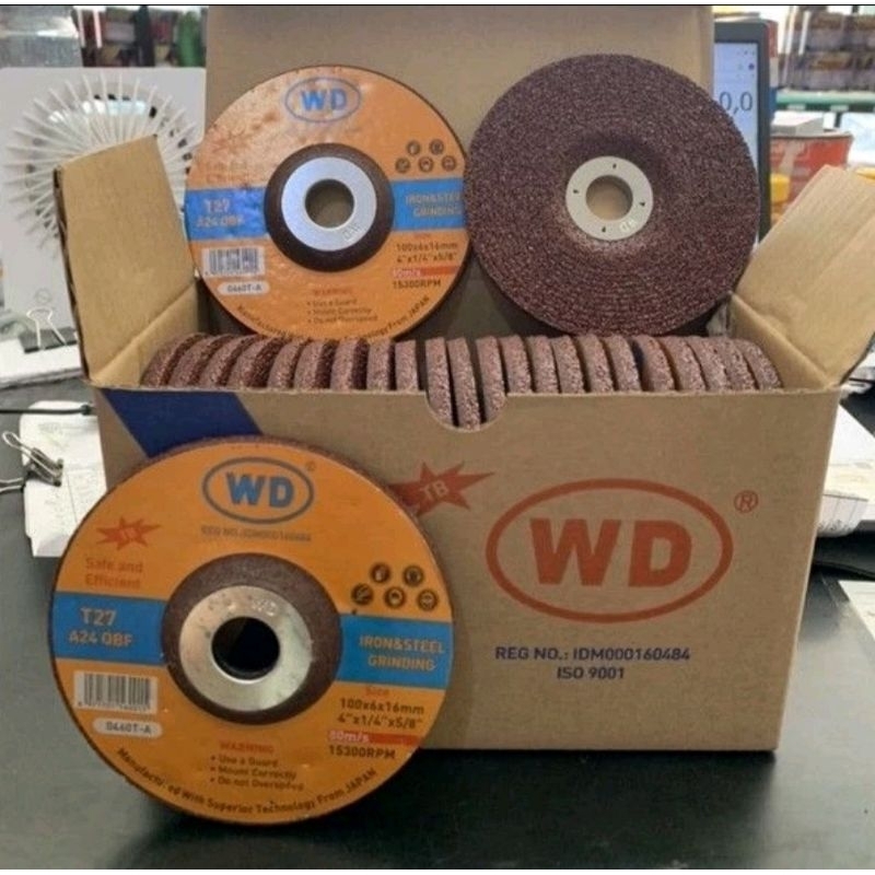 Mata gerinda Poles WD 4 inch