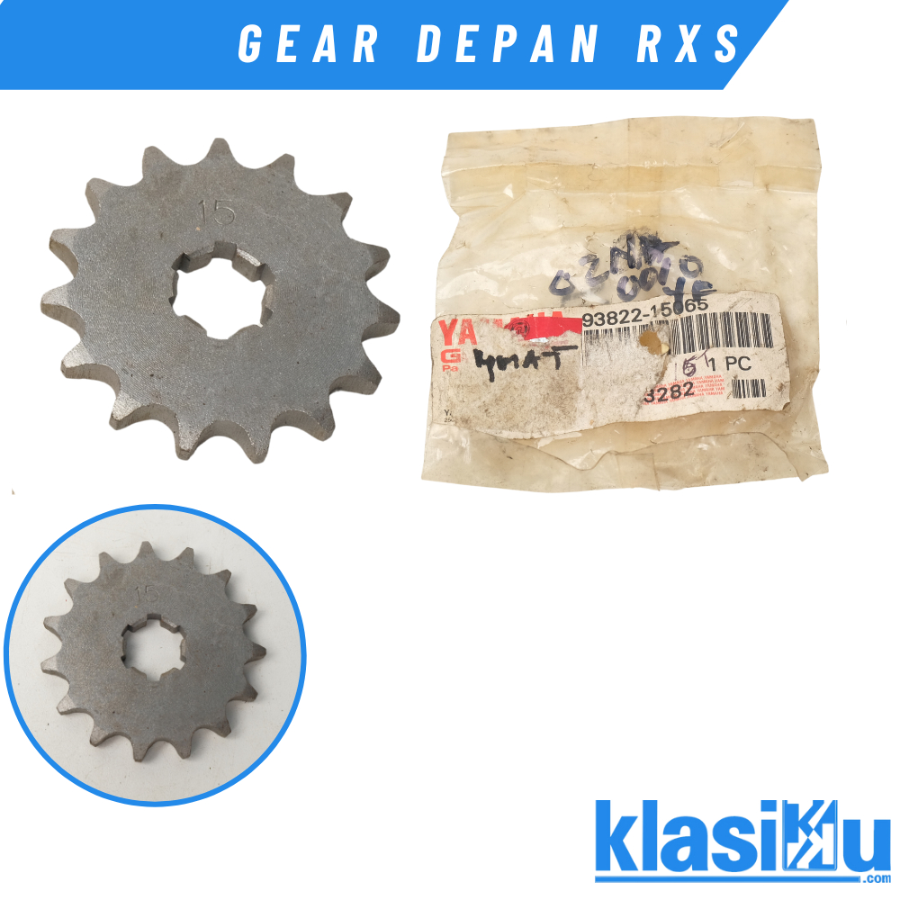 Gear Gir Depan Yamaha Rxs Rxk Rx100 Alfa F1 F1zr Original 93822-15065