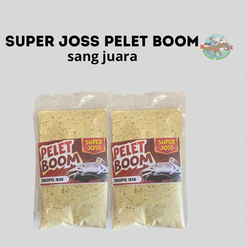 Umpan Pelet Boom Bendingan Bom Super Joss Ikan Mas Lele Bawal Mujair Sang Juara