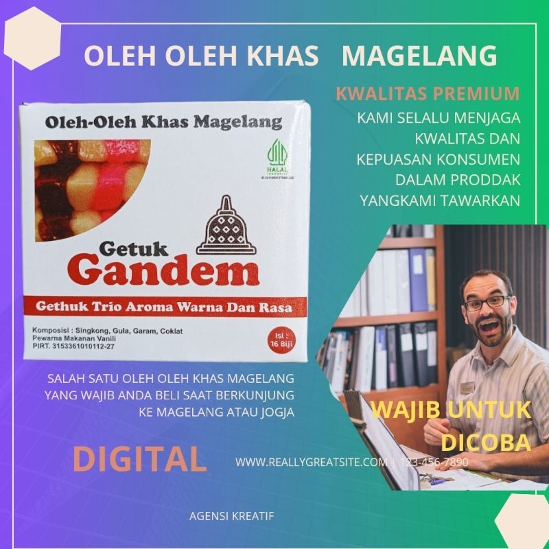 

getuk trio aroma dan rasa khas magelang getuk gandem produk oleh oleh kwalitas premium dengan citarasa istimewa untuk anda yeng menghargai tentang rasa oleh oleh khas magelang yang legendaris lezat manis harum legit dan enak