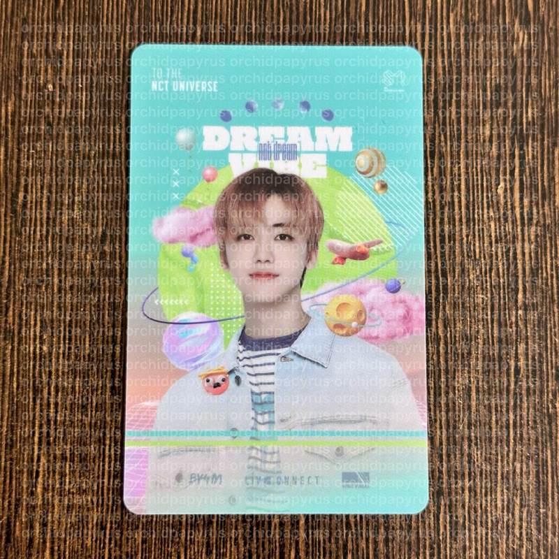 Photocard Jaemin NCT Dream To The NCT Universe 2022 NCT Dream Exhibition Dream Vibe Photo Ticket