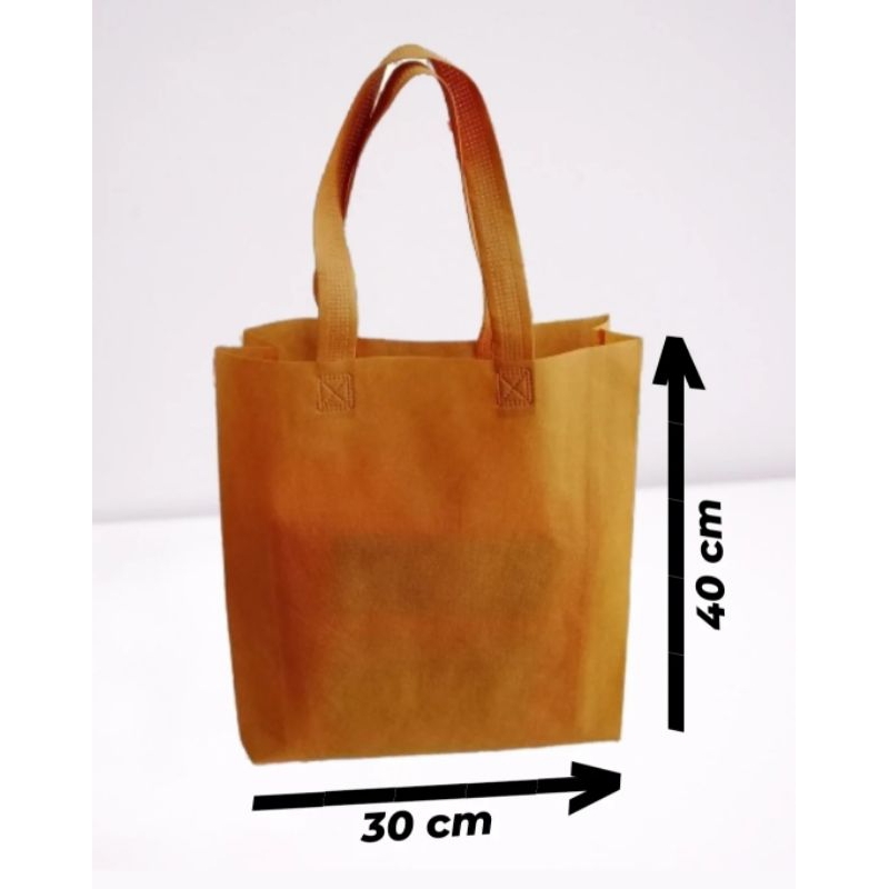 

(12pcs)Tas Kain Spunbond 30x40/Tas Handle Spunbond/Goodie Bag/Kain Bag