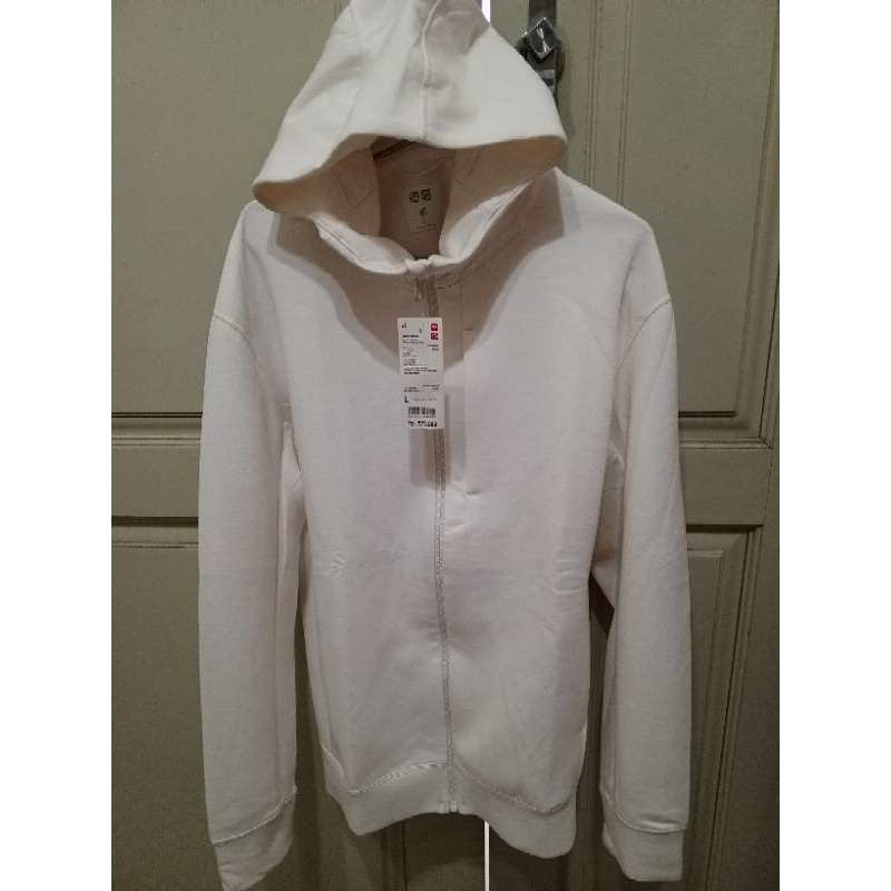 SALE Jaket Uniqlo Wanita Sweat Dry Stretch Hoodie Resleting Original 100%