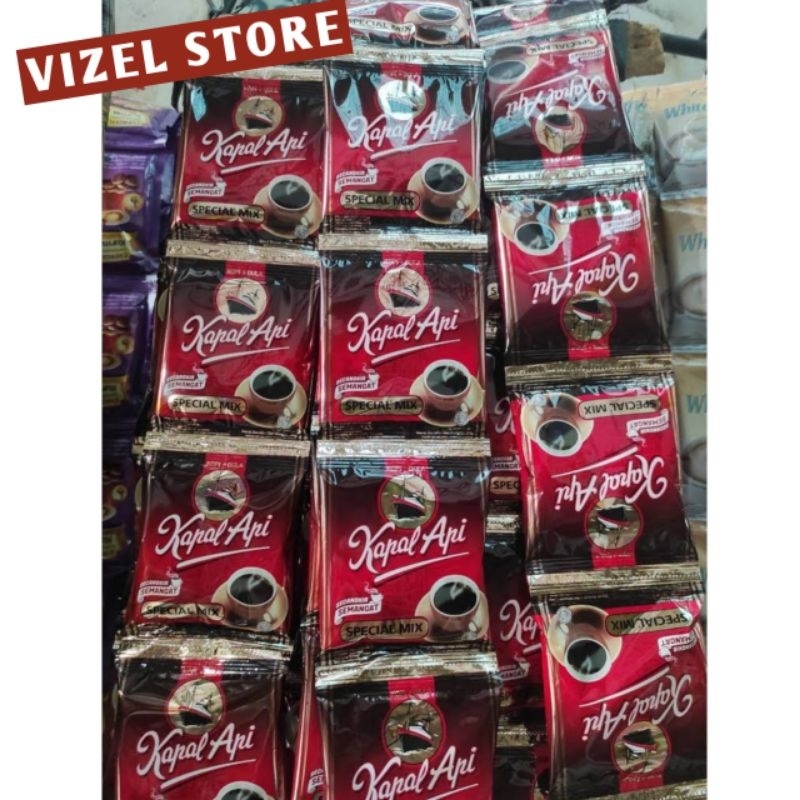 

Kopi Kapal Api Special Mix Kemasan Sachet per 1 renceng (10 pcs x 24g) Grosir