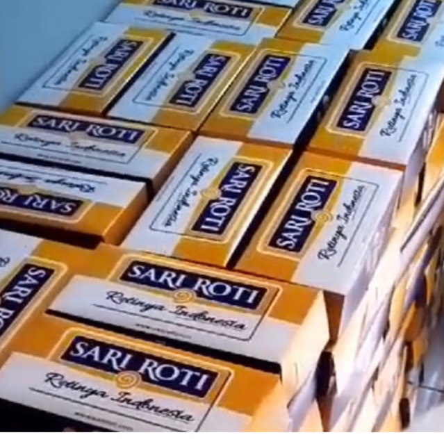 

kardus box sari roti mewah tebal 120