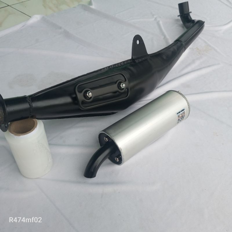 knalpot standar racing fizr force suara prepet